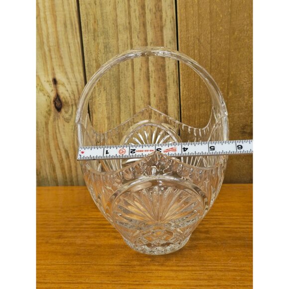 Vintage Shannon Godinger Crystal Basket, Original Box - Picture 9 of 15